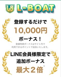 競艇予想サイトL-BOAT新規特典はもう使えない