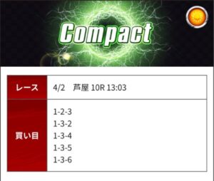 ４月２日買い目インパクト無料予想デイレース