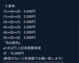 ４月３日無料予想買い目ボートテクニカル3連単