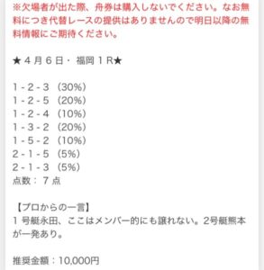 ボートぴあの2024/04/06競艇予想無料買い目