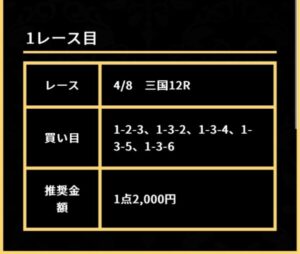 2024/04/08競艇予想サイトの買い目競艇の王道