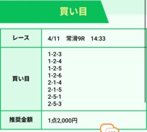 競艇予想無料買い目2024/04/11ホットライン