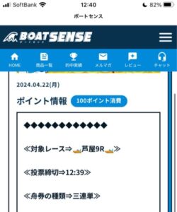 ボートセンスのポイント情報は最悪