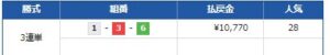 24年6月5日　競艇ボートクロス無料情報　唐津10R