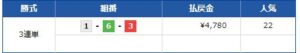 24年6月13日　競艇インパクト無料情報　　丸亀3R