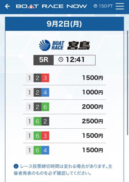ボートレースナウのフリー予想9月