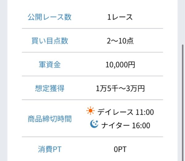 フネカツ無料情報詳細